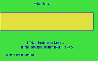 Intuition atari screenshot